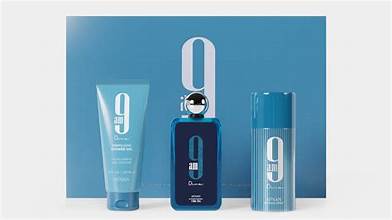 Afnan 9AM Dive Men Gift Set — EDP 3.4 oz + Shower Gel 5.0 oz + Deodorant Spray 5.0 oz