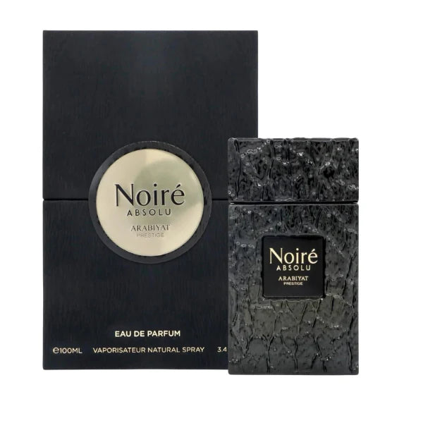 Arabiyat Prestige Noire Absolu Eau de Parfum 100ml 3.4oz bottle and box