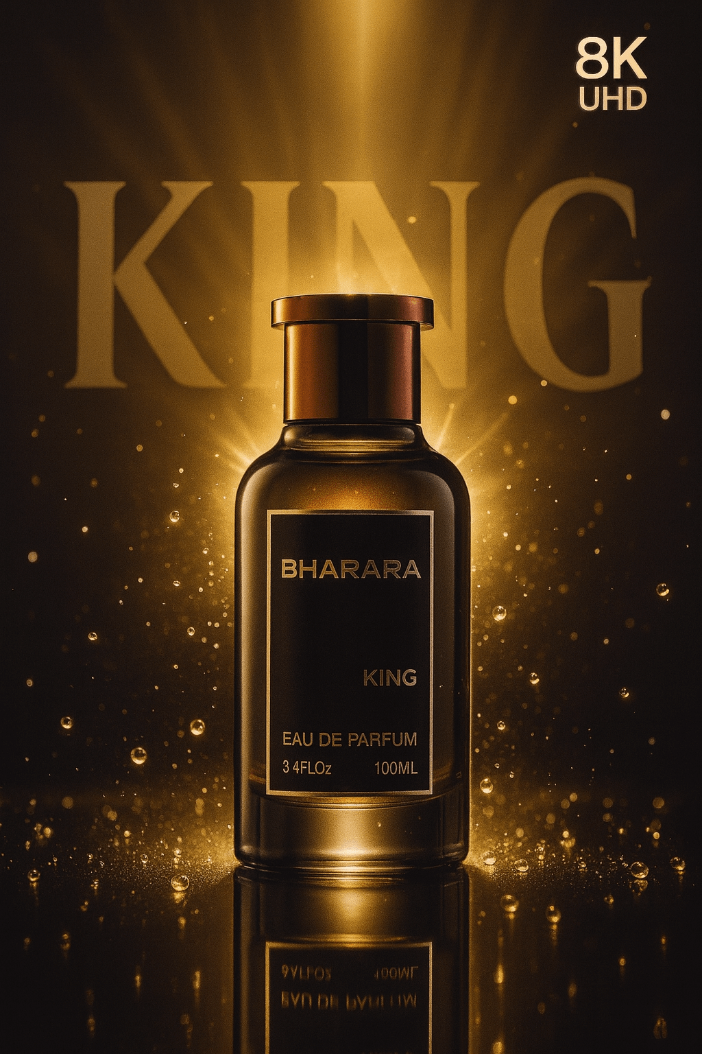 Bharara King Men Eau de Parfum 100ml – Bold & Powerful Fragrance