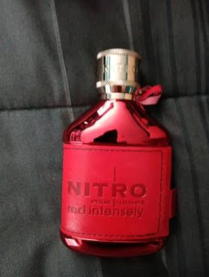 Dumont Nitro Red Intensely Eau de Parfum 3.4 oz for Men — fruity-amber scent with marine woody notes