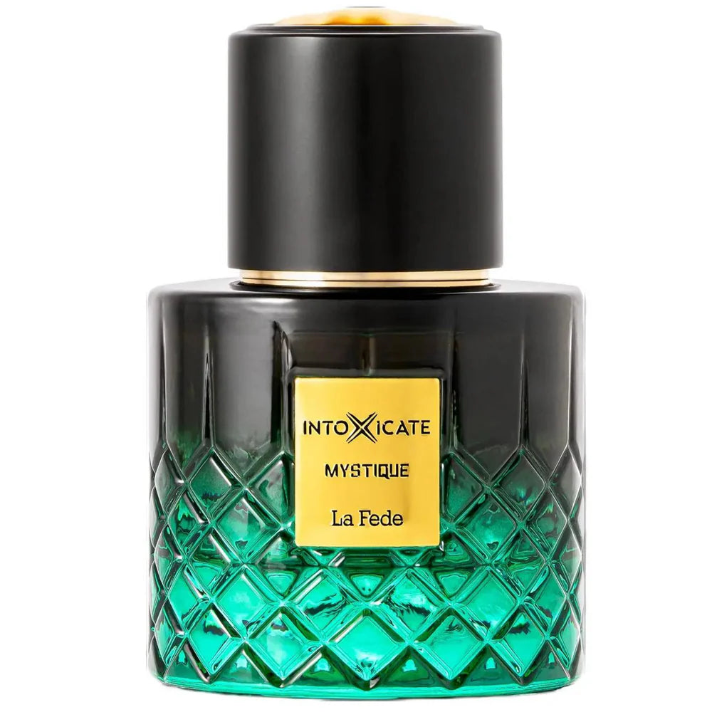 Khadlaj La Fede Intoxicate Mystique Extrait de Parfum 100ml bottle and box