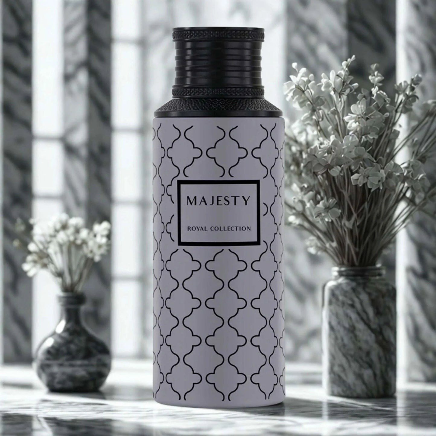 Maison Asrar Majesty Royal Collection Eau de Parfum 100 ml bottle and box