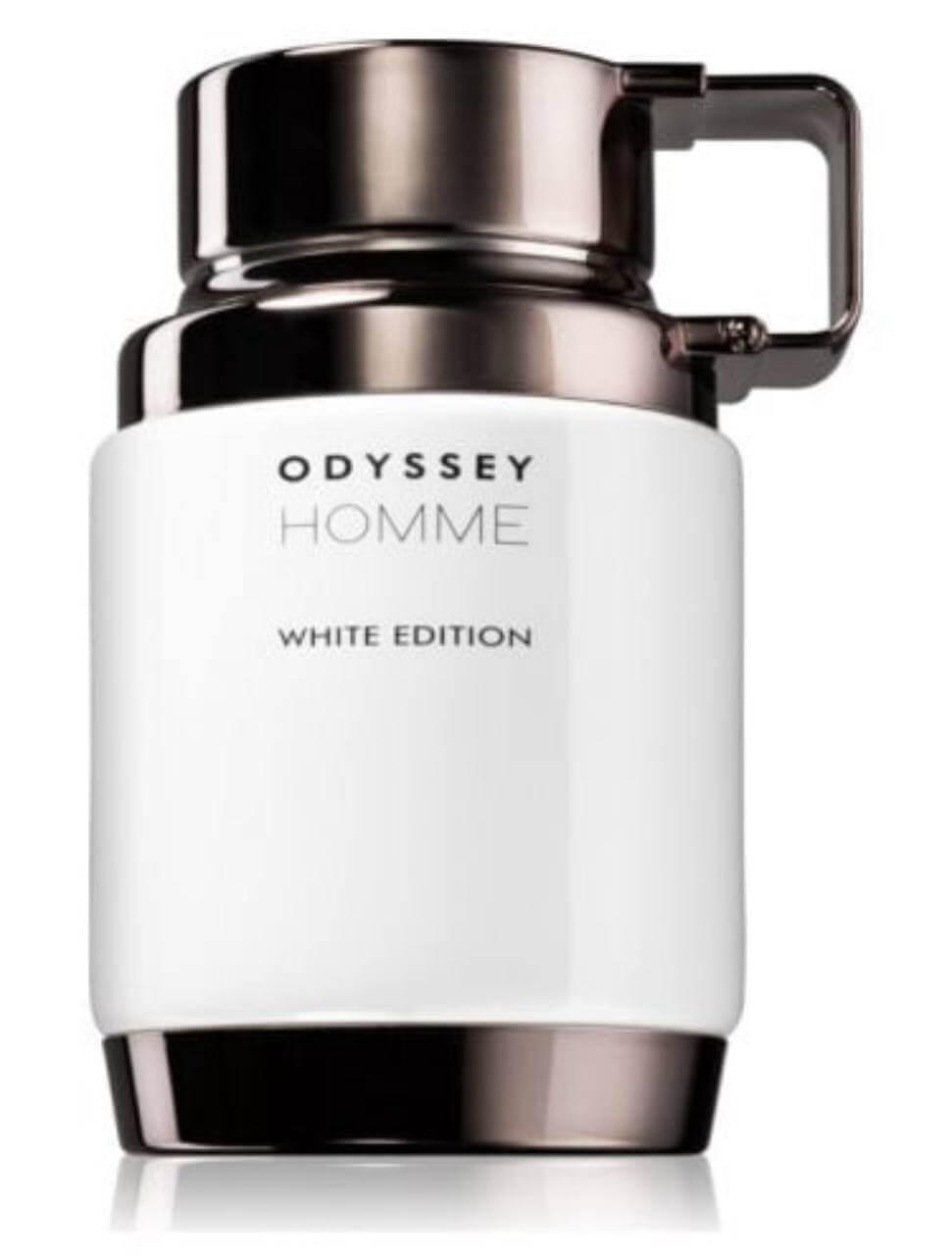 Shop Armaf Odyssey Homme White Edition Eau de Parfum 100ml. A luxurious citrus-spicy men’s fragrance with woody depth. Long-lasting elegance.