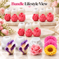 13-piece floral silicone candle mold bundle with tulip Calla Lily rose and sunflower molds