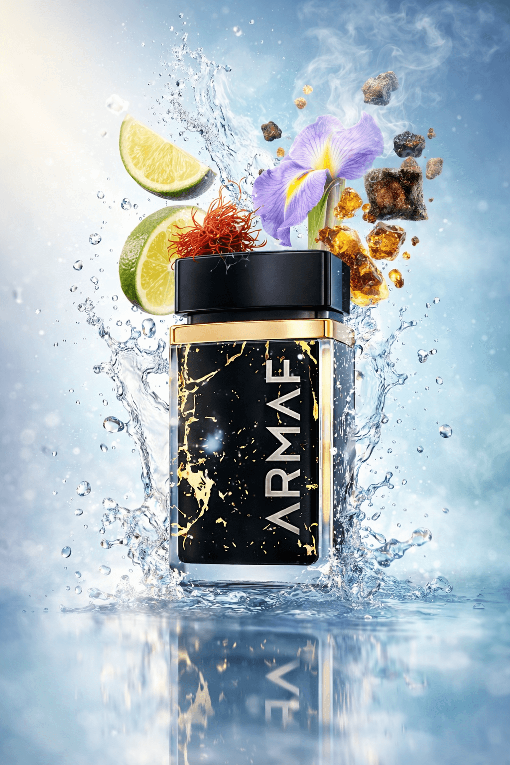 ARMAF Ombre D’Or Eau de Parfum 75ml bottle and box