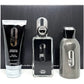 Afnan 9PM Men Gift Set — EDP 3.4 oz + Shower Gel 5.0 oz + Deodorant Spray 5.0 oz