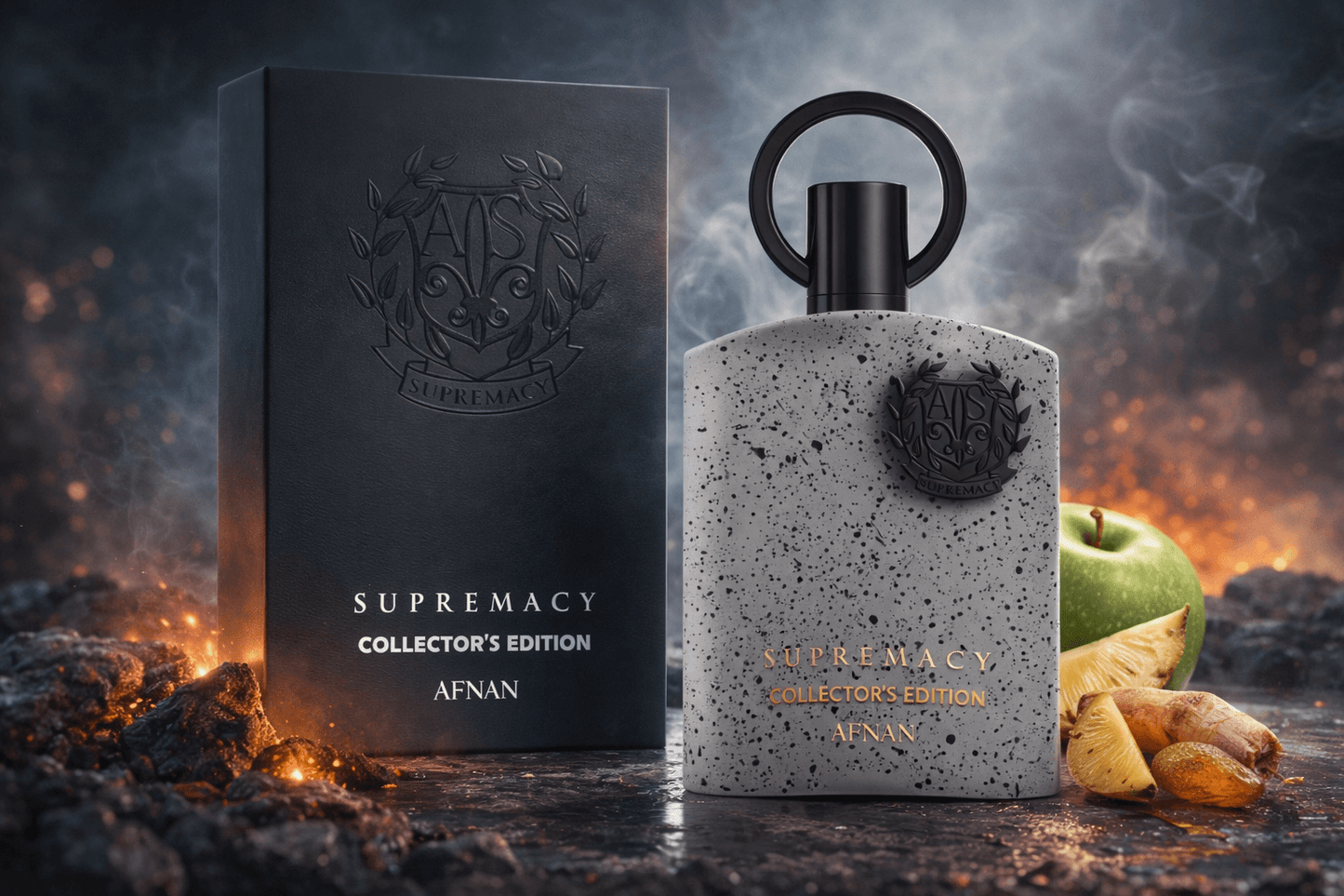 Afnan Supremacy Collector’s Edition Eau de Parfum 100ml men’s fragrance bottle and box
