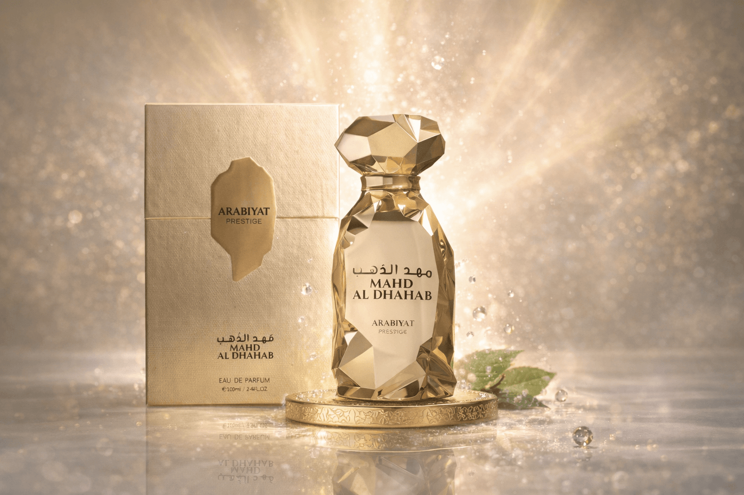 Arabiyat Prestige Mahd Al Dhahab unisex EDP 100ml bottle and box