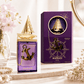 Arabiyat Prestige Marasi For Her Eau de Parfum 100 ml bottle and purple retail box