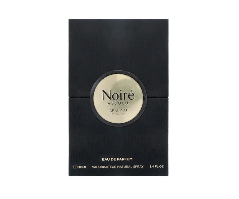 Arabiyat Prestige Noire Absolu Eau de Parfum 100ml 3.4oz bottle and box