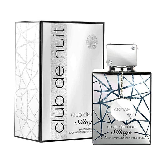 Armaf Club de Nuit Sillage perfume bottle and packaging on a white background