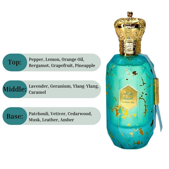 Armaf Eter Arabian Sky Eau de Parfum 100ml 3.4oz bottle and box