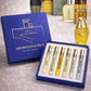Aromas de la Isla Perfume Collection for Men by Suchel Forever with five travel spray vials