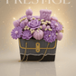Shop Bloom Treasure, a premium handmade candle box crafted with soy wax floral designs. A unique luxury gift and home décor centerpiece.