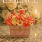 Shop Bloom Treasure, a premium handmade candle box crafted with soy wax floral designs. A unique luxury gift and home décor centerpiece.