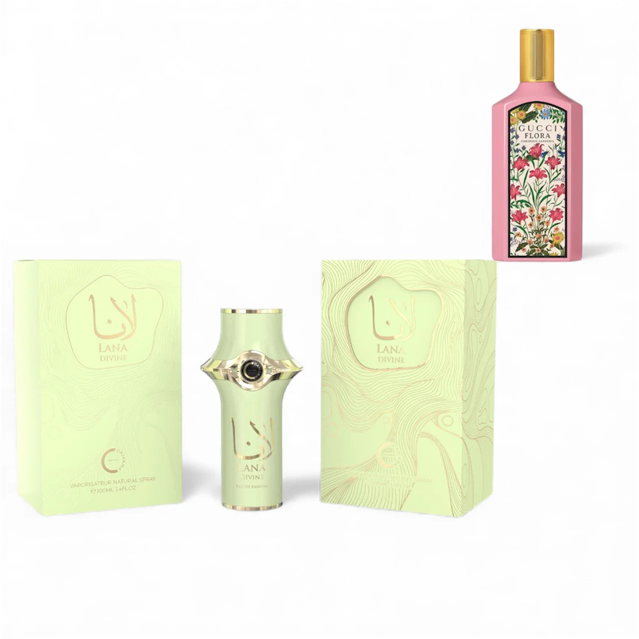 Camara Lana Divine Eau de Parfum 100ml women floral fruity gourmand perfume bottle and box