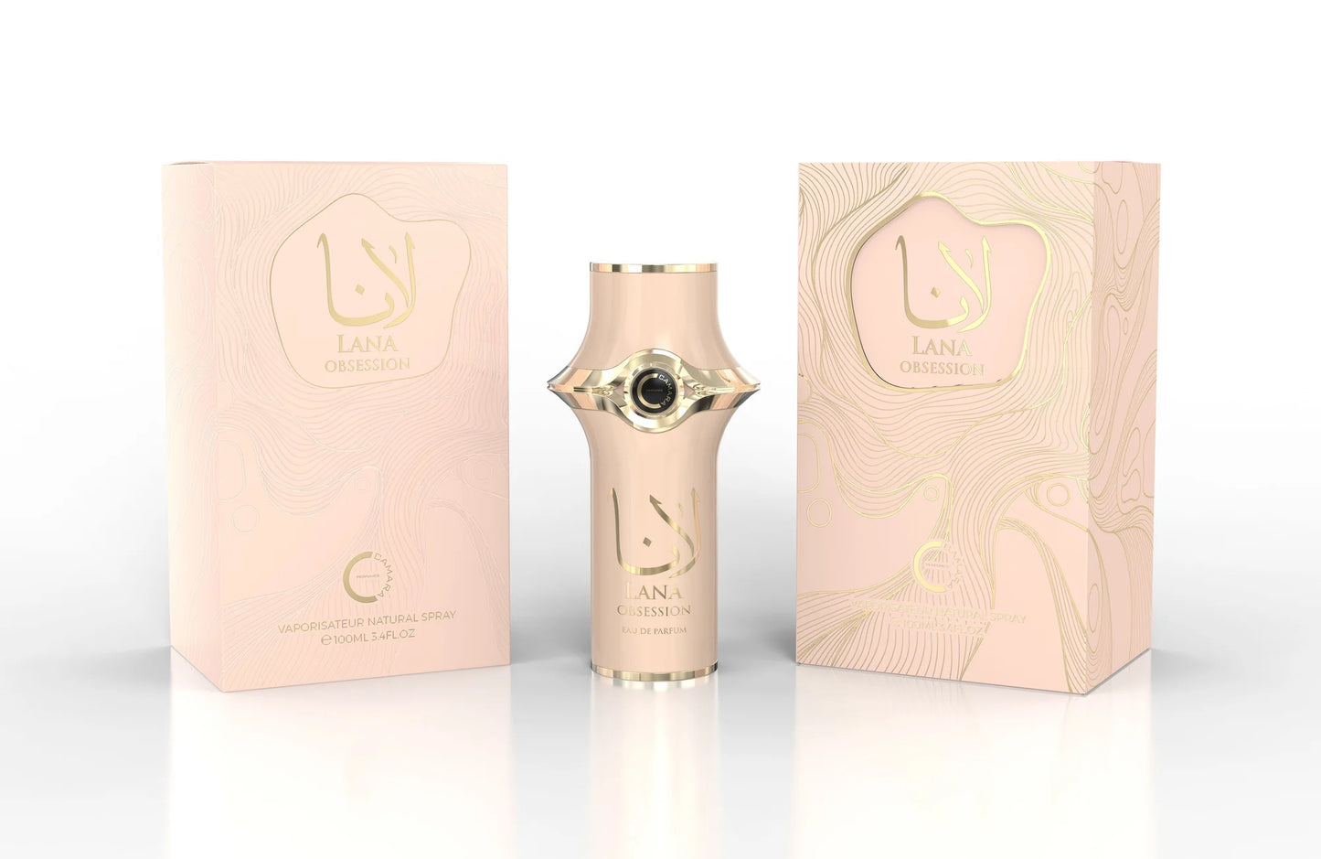 Camara Lana Obsession Eau de Parfum 100ml women floral gourmand perfume bottle and box