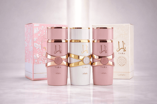 Lattafa Yara Collection 3-Piece Bundle – Yara, Yara Moi & Yara Elixir EDP 100ml (Women)