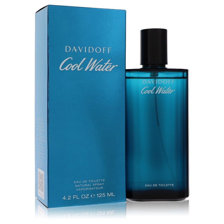 Davidoff Cool Water Eau de Toilette bottle men’s classic aquatic fragrance with mint, sea water and sandalwood notes