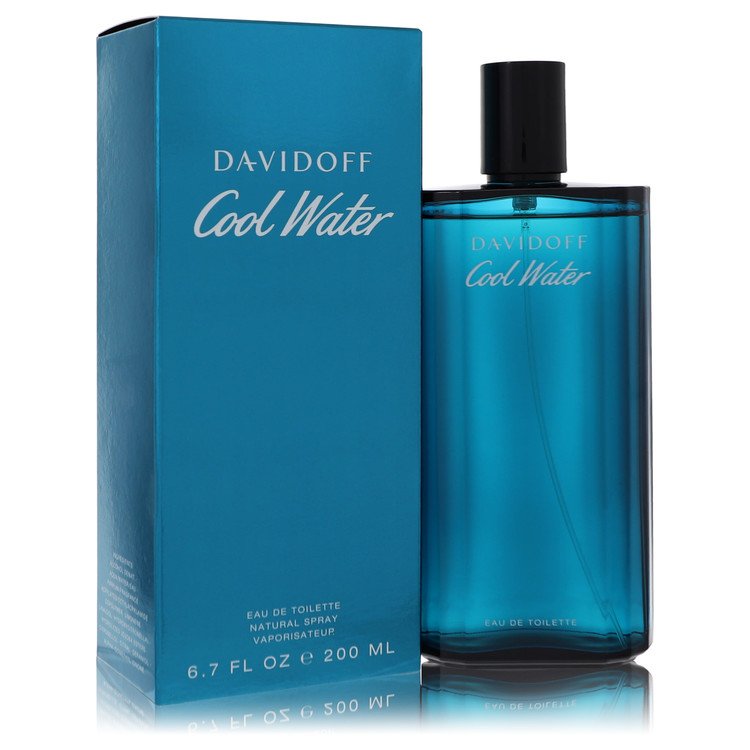 Davidoff Cool Water Eau de Toilette bottle men’s classic aquatic fragrance with mint, sea water and sandalwood notes