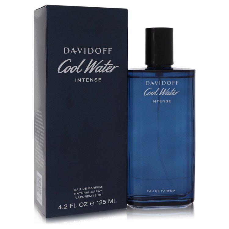 Davidoff Cool Water Intense Eau de Parfum bottle men’s fragrance with green mandarin, coconut water and amber notes