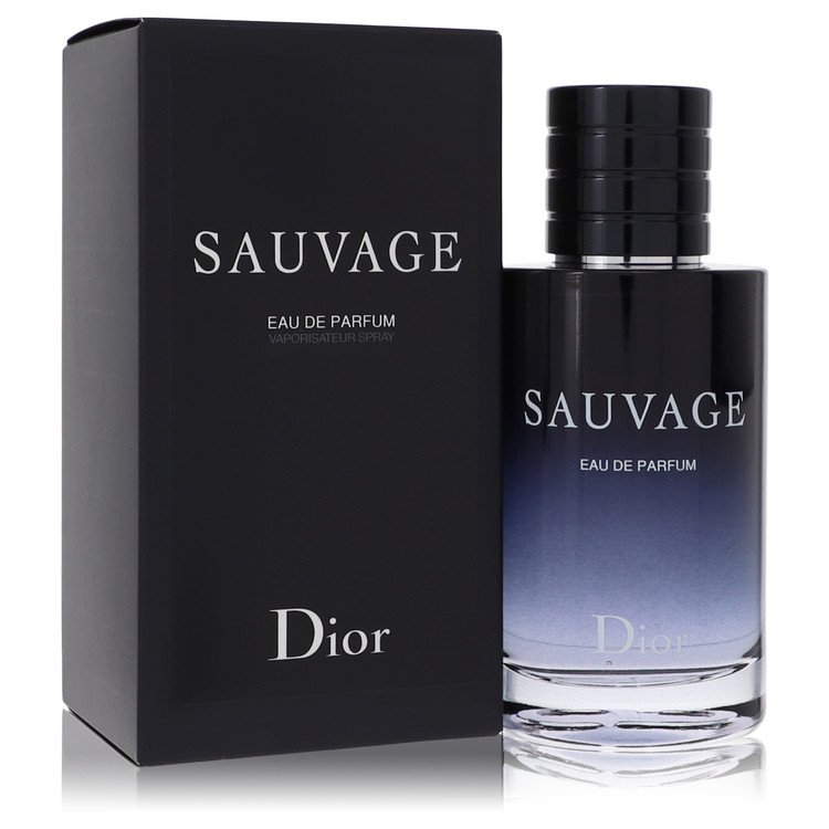 Dior Sauvage 100 ml Eau de Parfum for men – bergamot vanilla woody amber fragrance bottle on white background