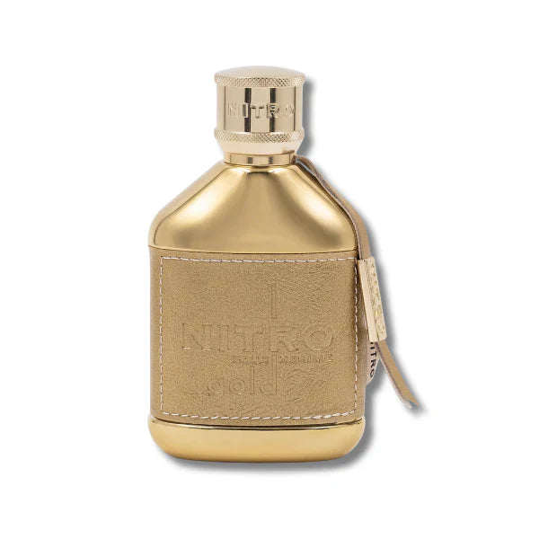 Dumont Nitro Gold Extrait de Parfum 100ml gold bottle and box