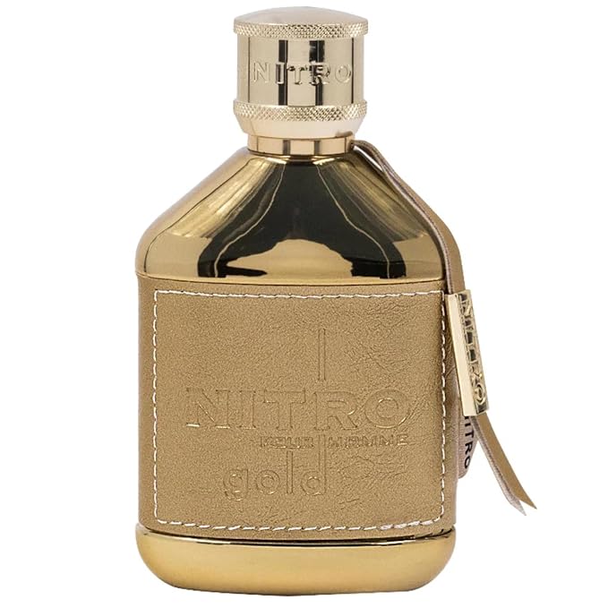 Dumont Nitro Gold Extrait de Parfum 100ml gold bottle and box