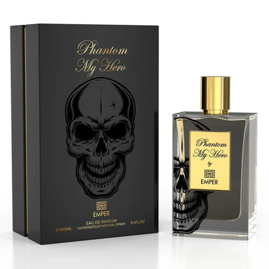 Emper Phantom My Hero 100 ml Eau de Parfum for Men – fresh citrus, lavender, amber and cedar fragrance bottle