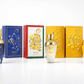 Exelof Luxury Trio Bundle by Milestone featuring Toronto, Nexon, and Pure Gold Eau de Parfum bottles with matching boxes arranged together on a clean background.