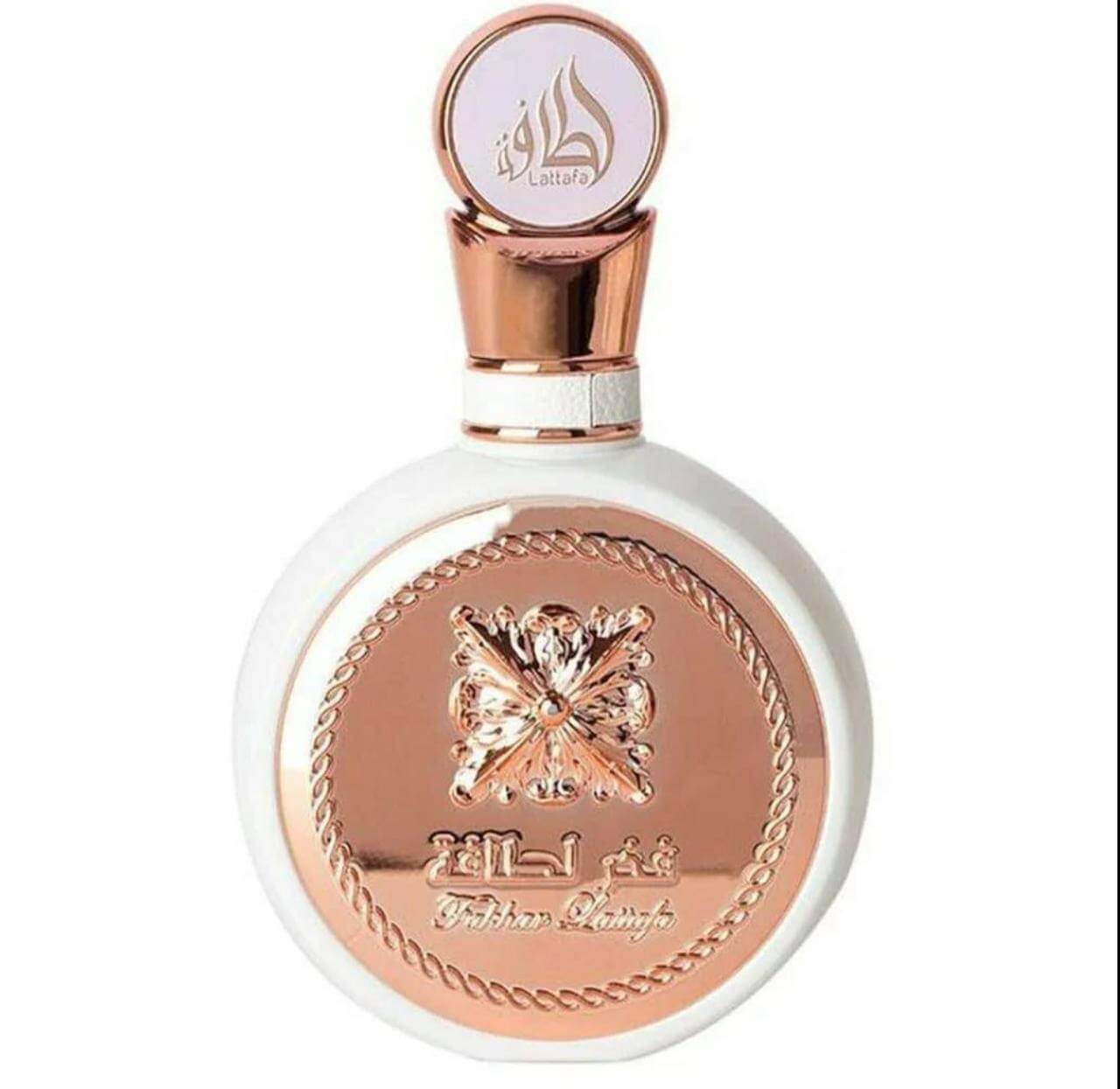 Shop Lattafa Fakhar Women Eau de Parfum 100ml – a luxurious floral, fruity, and musky fragrance. Elegant, radiant, and long-lasting.