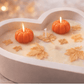 Decorative dough bowl candle ideal for gifting and seasonal décor