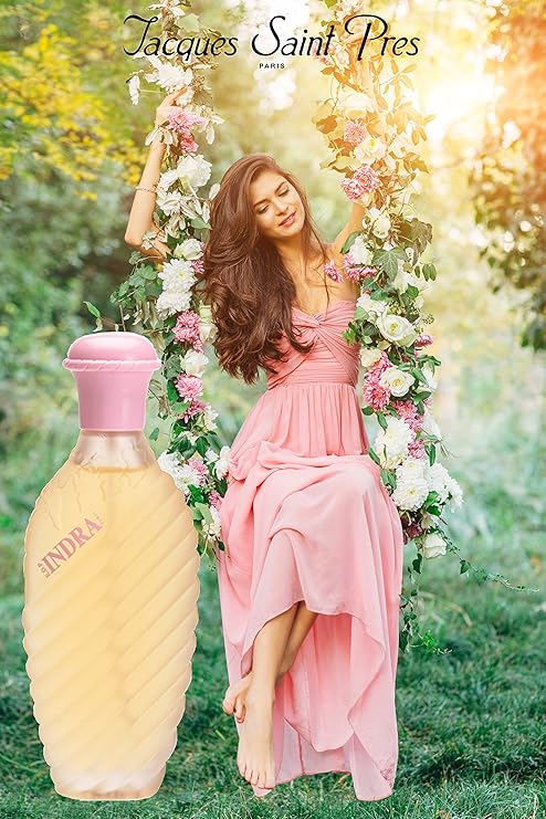 Indra Jacques Saint Pres Eau de Parfum 100ml women’s floral oriental perfume bottle and box