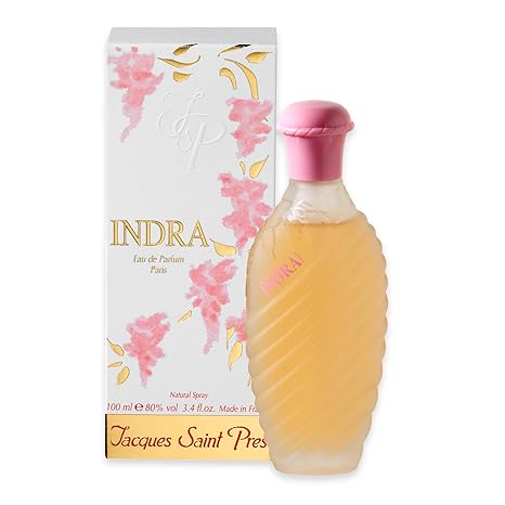 Indra Jacques Saint Pres Eau de Parfum 100ml women’s floral oriental perfume bottle and box