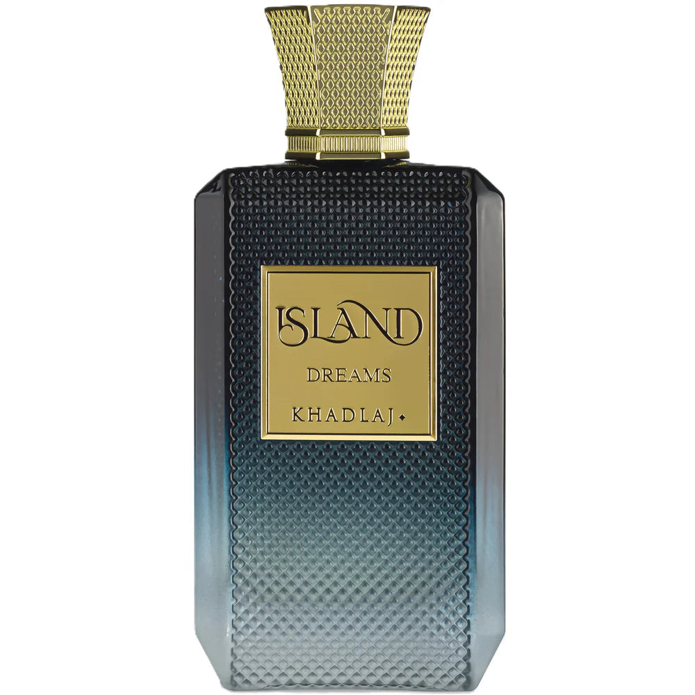 Khadlaj Island Dreams Extrait de Parfum 100ml unisex fragrance bergamot ginger grapefruit ambroxan musk