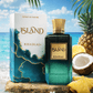 Khadlaj Island Extrait de Parfum 100ml unisex fragrance bottle and box