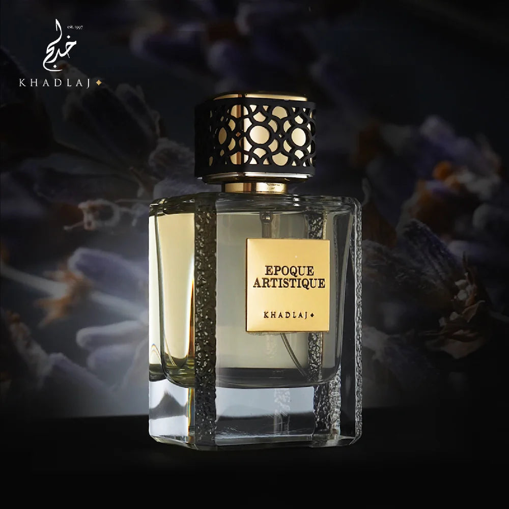 Khadlaj Maison Epoque Artistique Eau de Parfum 100ml unisex fragrance bottle and box