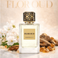 Khadlaj Maison Flor Oud Eau de Parfum 100ml bottle and box front view