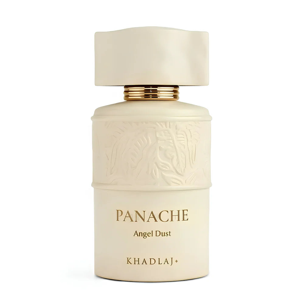 Khadlaj Panache Angel Dust Extrait de Parfum 100ml perfume bottle and box for women