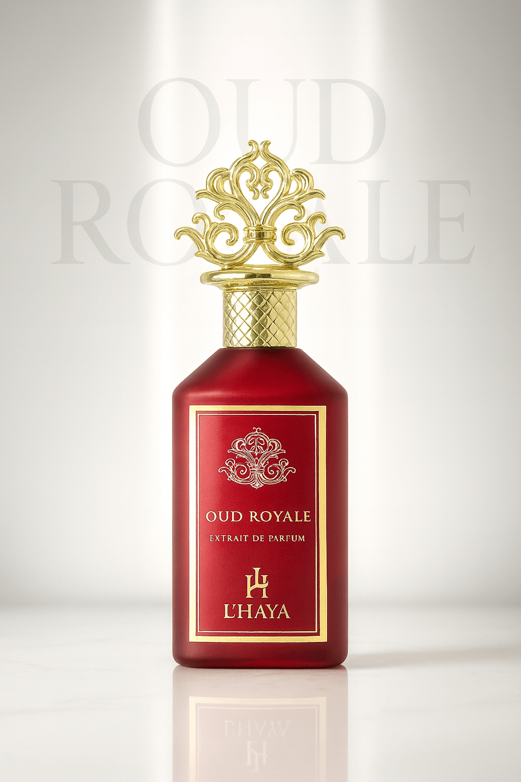 Discover L’Haya Oud Royale Extrait de Parfum 100ml – a powerful unisex fragrance with saffron, cinnamon, oud, and amber. Elegant, long-lasting, and luxurious.