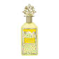 L’Haya Zesty Meringue Extrait de Parfum bottle with green luxury background
