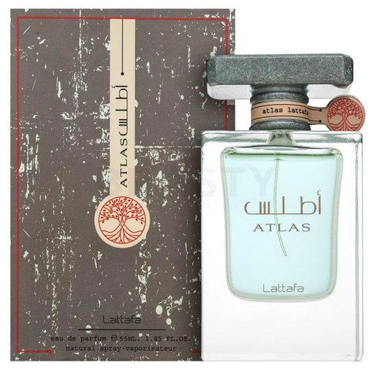 Unisex Eau de Parfum with woody amber notes. Elegant and balanced fragrance by Lattafa, ideal for all occasions.