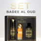 Lattafa Badee Al Oud Oud for Glory 3 Piece Set – Luxury Unisex Gift Set