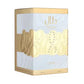 Lattafa Dalal Eau de Parfum 100ml (3.4oz) bottle with gold jeweled cap next to the Dalal retail box