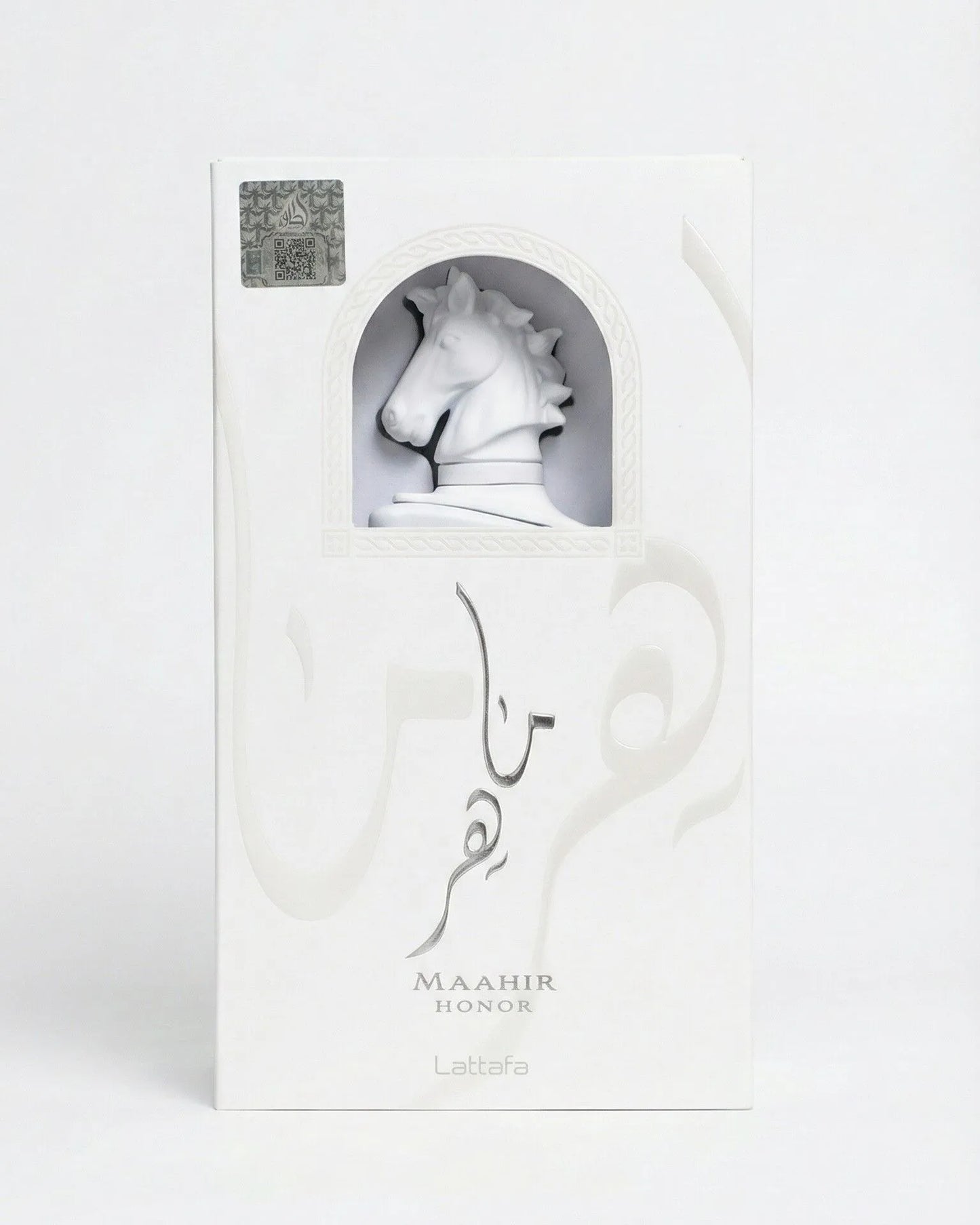 Lattafa Maahir Honor Eau de Parfum 100 ml bottle and box