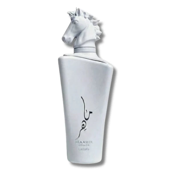 Lattafa Maahir Honor Eau de Parfum 100 ml bottle and box