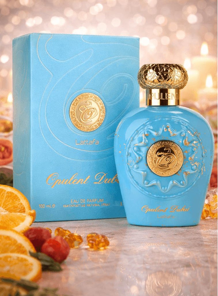 Lattafa Opulent Dubai Eau de Parfum for unisex luxury perfume bottle with box 100ml