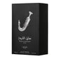 Lattafa Pride Ishq Al Shuyukh Silver Eau de Parfum 3.4 oz (Unisex) — lemon, bergamot, pineapple, vanilla, amberwood