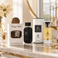 Lattafa Vintage Radio, Hayaati and Maison Alhambra Jean Lowe Immortal three-piece Eau de Parfum bundle