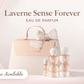 Laverne Sense Forever Eau de Parfum unisex fragrance bottle by Laverne on white background